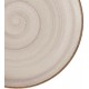 Prato 27cm Raso Cerâmica Corona Caoba Cinza